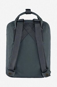 Рюкзак Fjallraven Kanken Mini колір сірий малий з аплікацією F23561.031-031