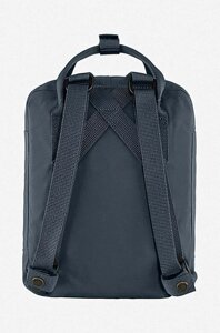 Рюкзак Fjallraven Kanken Mini колір синій малий з аплікацією F23561.560-560