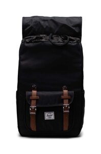 Рюкзак Herschel 11391-00001-OS Little America Mid Backpack колір чорний великий візерунок