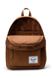 Рюкзак Herschel Classic Backpack колір сірий великий однотонний