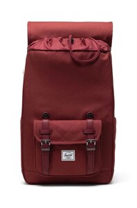 Рюкзак Herschel Little America колір бордовий великий однотонний 11391-06501-OS