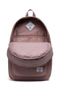 Рюкзак Herschel Settlement Backpack колір рожевий великий однотонний