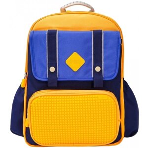 Рюкзак шкільний Upixel Dreamer Space School Bag Синьо-жовтий (U23-X01-B)
