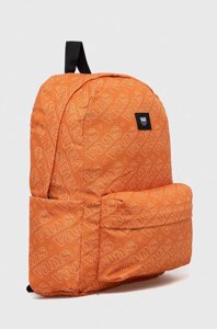 Рюкзак Vans колір помаранчевий великий візерунок