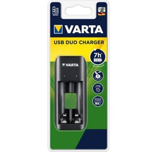 З/пристрій для акумуляторів AA/AAA Varta Value USB Duo Charger (57651101401)