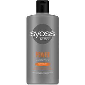 Шампунь чоловічий SYOSS Men Power з кофеїном для нормального волосся 440 мл (9000101277395)