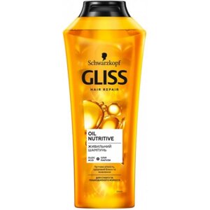 Шампунь жіночий Schwarzkopf Prof. Gliss Kur Oil Nutritive 400 мл (9000100549837)