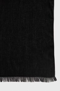 Шарф Guess жіночий колір чорний візерунок