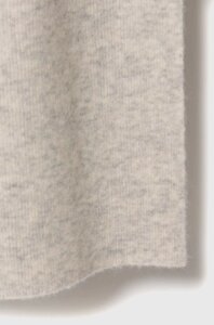 Вовняний шарф Samsoe Samsoe колір сірий меланж