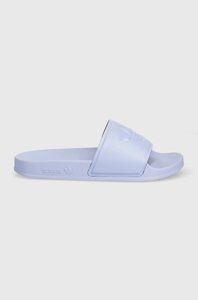 Шльопанці adidas Originals Adilette Trefoil чоловічі колір фіолетовий IF3681