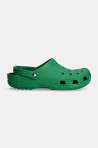 Шльопанці Crocs Classic чоловічі колір зелений 10001