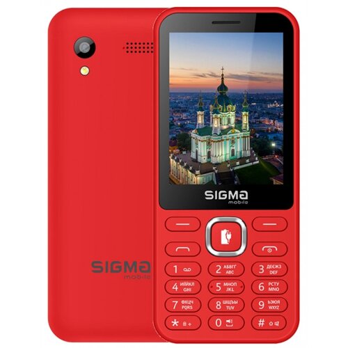 Мобільний телефон Sigma mobile X-style 31 Power TYPE-C Red