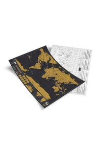 Скретч-карта Luckies of London Scratch Map Travel Deluxe