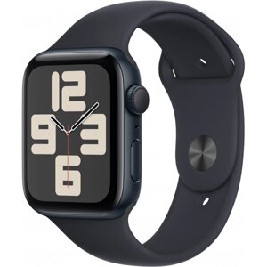 Смарт-годинник Apple Watch SE GPS 44mm Midnight Aluminium Case with Midnight Sport Band - S/M