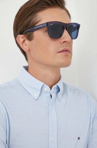 Сонцезахисні окуляри Ray-Ban колір синій