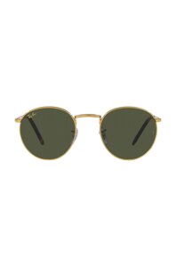 Сонцезахисні окуляри Ray-Ban колір золотий