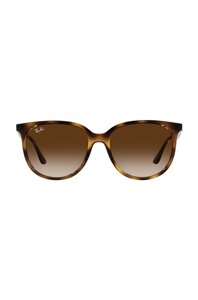 Сонцезахисні окуляри Ray-Ban жіночі колір коричневий
