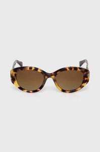 Сонцезахисні окуляри Swarovski 5679535 DEXTERA ORGANIC колір коричневий