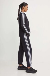 Спортивний костюм adidas Teamsport жіночий колір чорний IX1106