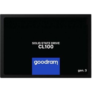 SSD-накопичувач внутрішній goodram CL100 240GB GEN. 3 2.5" sataiii 3D TLC (SSDPR-CL100-240-G3)