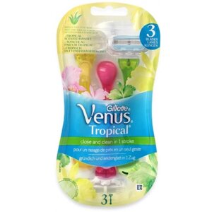 Станок жіночий одноразовий Gillette Venus Tropical (7702018426263)