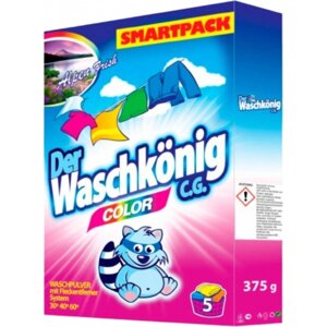 Пральний порошок Waschkonig Color 375 г (4260353550614)