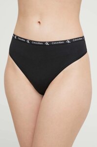 Стринги Calvin Klein Underwear 2-pack колір сірий