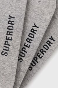 Шкарпетки Superdry чоловічі колір сірий