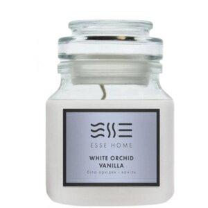 Свічка скло Esse White Orchid Vanilla 150 г (C-WO) (4820239121002)