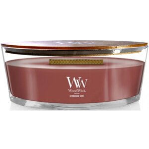 Свічка скло Woodwick Ellipse Cinnamon Chai (Чай з корицею) 453г (76104E)