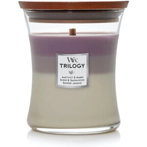 Свічка скло Woodwick Medium Trilogy Amethyst Sky (Аметистове небо) 275г (1707527E)