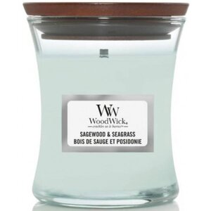 Свічка скло Woodwick Mini Sagewood & Seagrass (Полин та Морська трава) 85г (1728621E)