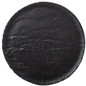 Тарілка десертна Wilmax Slatestone Black 20.5 см (WL-661124 / A)