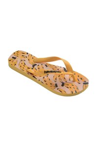 В'єтнамки Havaianas TOP FARM BANANINHA CAJA жіночі колір жовтий на плоскому ходу 4149559.5559