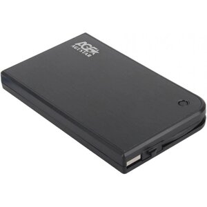 Зовнішній карман agestar HDD SATA 2.5 USB 3.0 black (3UB2a14)