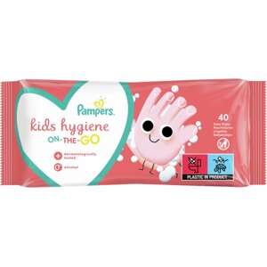 Серветки вологі для дітей Pampers Kids Hygiene On-the-go, 40 шт. (81757723)