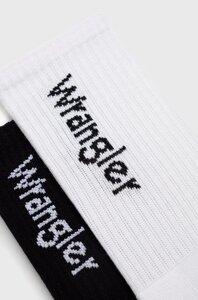 Шкарпетки Wrangler (2-pack) чоловічі колір чорний
