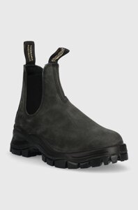 Замшеві черевики Blundstone 2238 жіночі колір чорний на платформі