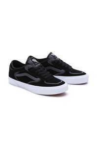 Замшеві кеди Vans Rowley Classic колір чорний VN0009QJKOU1