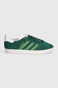 Замшеві кросівки adidas Originals Gazelle 00s колір зелений IG2096