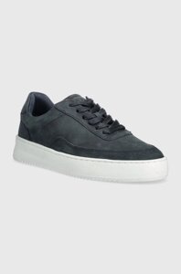 Замшеві кросівки Filling Pieces колір синій 24522841884-black