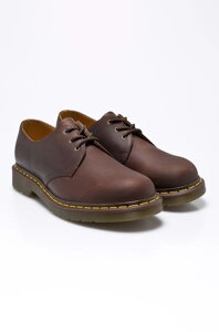 Замшеві туфлі Dr. Martens 1461 1461 чоловічі колір коричневий 11838201.1461. MEN-GAUCHO
