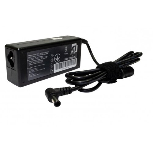 Зарядний пристрій для ноутбука 1stCharger LG 65W 19V3.42A 6.5x4.4 силовий кабель (AC1STLG65WA)