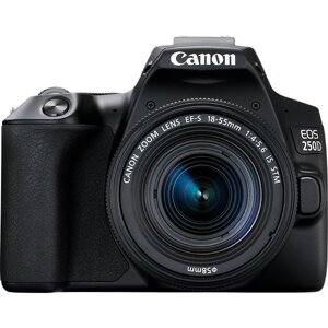 Фотокамера дзеркальна Canon EOS 250D kit 18-55 DC III Black (3454C009)