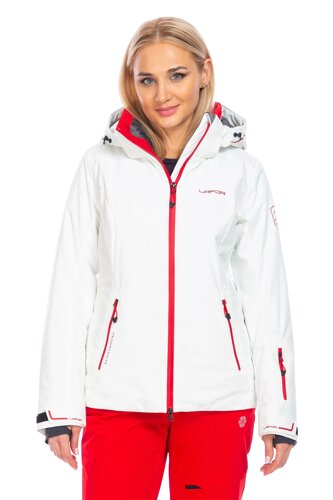 Жіноча гірськолижна куртка Lafor White, 767054 (50, xxl)