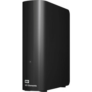 Жорсткий диск зовнішній Western Digital Elements Desktop 10TB USB 3.0 (WDBWLG0100HBK-EESN)