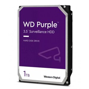 Жорсткий диск внутрішній Western Digital SATA 1.0TB WD Purple 5400rpm 64MB (WD11PURZ)