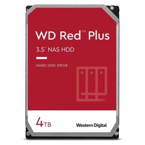 Жорсткий диск внутрішній Western Digital SATA 4.0TB WD Red Plus 5400rpm 256MB (WD40EFPX)