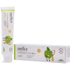 Зубна паста дитяча Melica Organic Яблуко 100 мл (4770416003600)