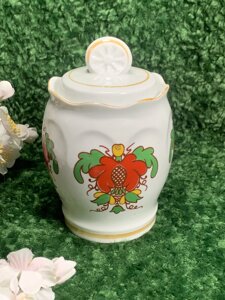 Вінтажна ємність з кришкою для зберігання чаю, кави, цукру, 1970-і, Київ Н1653 Ця ексклюзивна вінтажна ємність –